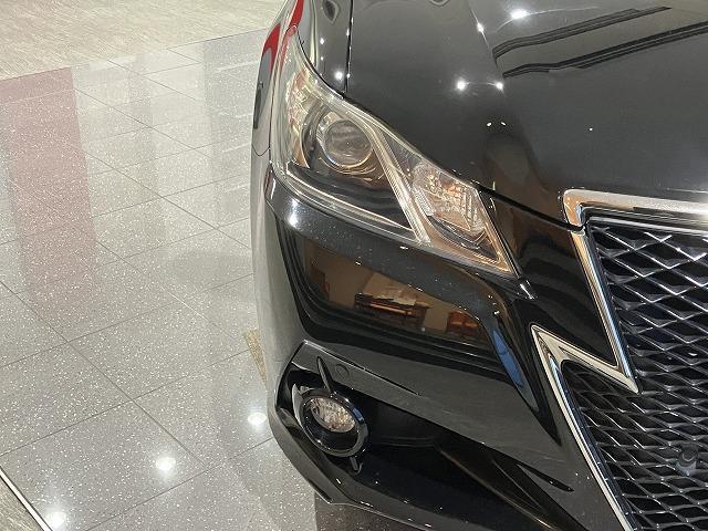 クラウンハイブリッド アスリートＳ　ブラックスタイル　禁煙車　テラロッサ本革エアシート　クリアランスソナー　トヨタセーフティセンス　クルーズコントロール　オートライト　ブラックスパッタリングＡＷ　メーカーナビゲーション　バックモニター　パワーシート（39枚目）