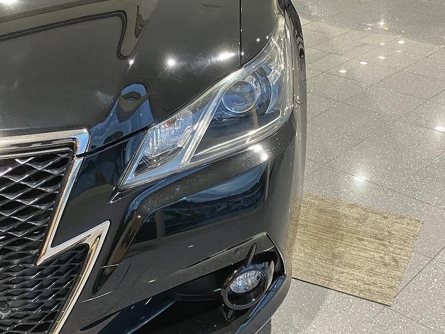 クラウンハイブリッド アスリートＳ　ブラックスタイル　禁煙車　テラロッサ本革エアシート　クリアランスソナー　トヨタセーフティセンス　クルーズコントロール　オートライト　ブラックスパッタリングＡＷ　メーカーナビゲーション　バックモニター　パワーシート（43枚目）