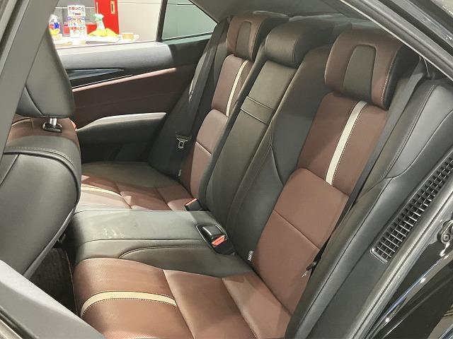 クラウンハイブリッド アスリートＳ　ブラックスタイル　禁煙車　テラロッサ本革エアシート　クリアランスソナー　トヨタセーフティセンス　クルーズコントロール　オートライト　ブラックスパッタリングＡＷ　メーカーナビゲーション　バックモニター　パワーシート（47枚目）