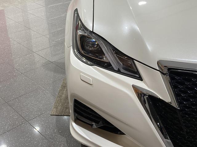 クラウン アスリートＧ　禁煙車　サンルーフ　アドバンストパッケージ　クリランスソナー　トヨタセーフティセンス　レーダークルーズ　スパッタリング１８インチＡＷ　黒本革エアシート　メモリパワーシート　ブラインドスポットモニター（43枚目）