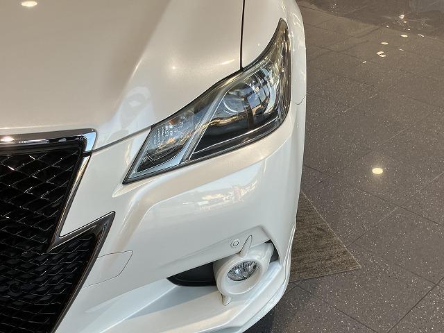 クラウンハイブリッド アスリートＳ　ブラックスタイル　禁煙車　モデリスタエアロ　サンルーフ　テラロッサ本革エアシート　アドバンスドパッケージ　レーダークルーズ　クリランスソナー　プリクラッシュ　パワーシート　１８インチスパッタリングＡＷ　バックカメラ（46枚目）