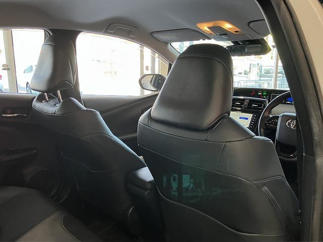 プリウス Ｓツーリングセレクション　禁煙車　モデリスタフルエアロ　モデリスタマフラー　純正ナビゲーション　トヨタセーフティセンス　プリクラッシュ　レーダークルーズ　クリアランスソナー　レーンキープ　オートハイビーム　黒合皮シート　ＥＴＣ（36枚目）
