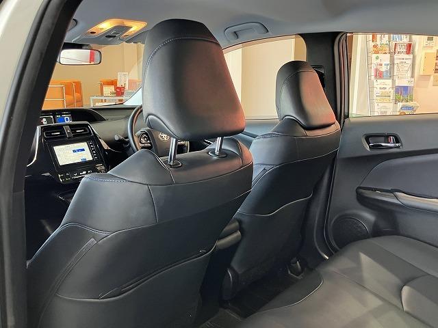 プリウス Ｓツーリングセレクション　禁煙車　モデリスタフルエアロ　モデリスタマフラー　純正ナビゲーション　トヨタセーフティセンス　プリクラッシュ　レーダークルーズ　クリアランスソナー　レーンキープ　オートハイビーム　黒合皮シート　ＥＴＣ（48枚目）