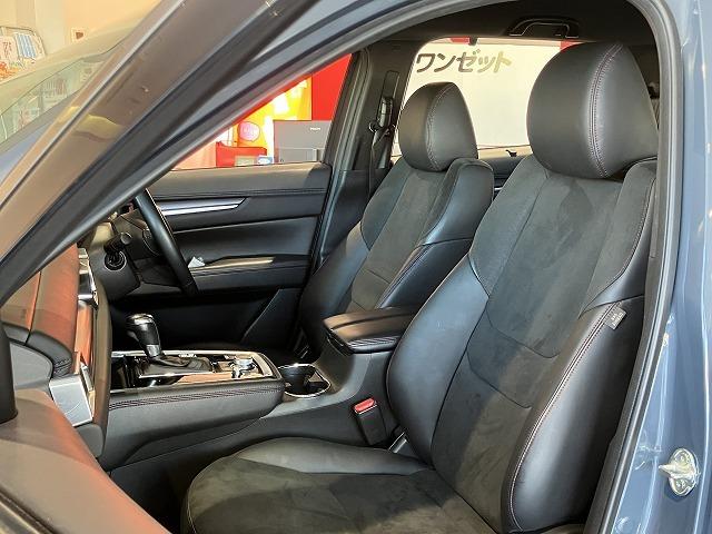 ＣＸ－８ ２５Ｓ　ブラックトーンエディション　ワンオーナー　禁煙車　ルーフレール　サイドガーニッシュ　メーカーナビゲーション　３６０°ビューモニター　レーダークルーズ　クリアランスソナー　ブラインドスポットモニター　クロハーフレザーシート　ＥＴＣ（39枚目）