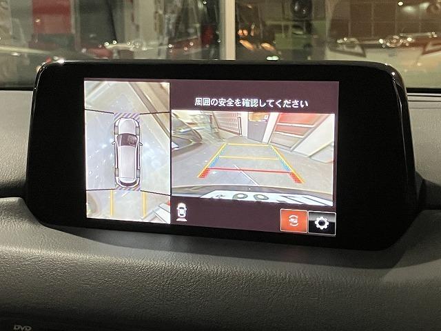ＣＸ－８ ＸＤプロアクティブ　禁煙車　ＣＤ・ＤＶＤプレーヤー　地デジチューナー　ＢＯＳＥサウンド　３６０°ビューモニター　フロントパーキングセンサー　レーダークルーズ　クリアランスソナー　レーンキープ　純正１９インチＡＷ　ＥＴＣ（5枚目）