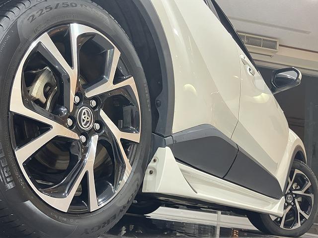 Ｃ－ＨＲ Ｇ　禁煙車　ＴＲＤフルエアロ　純正９インチナビゲーション　トヨタセーフティセンス　プリクラッシュ　レーダークルーズ　クリアランスソナー　ブラインドスポットモニター　黒ハーフレザーシート　純正１８インチＡＷ（28枚目）