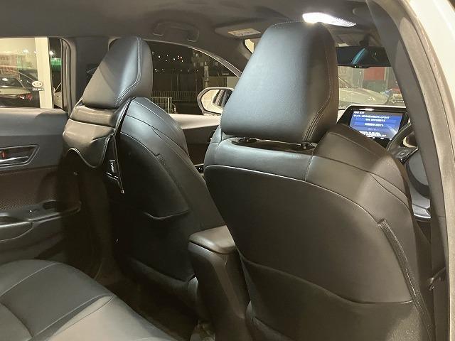 Ｃ－ＨＲ Ｇ　禁煙車　ＴＲＤフルエアロ　純正９インチナビゲーション　トヨタセーフティセンス　プリクラッシュ　レーダークルーズ　クリアランスソナー　ブラインドスポットモニター　黒ハーフレザーシート　純正１８インチＡＷ（38枚目）