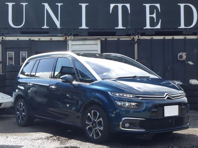 グランドＣ４ スペースツアラー シャイン　ブルーＨＤｉ　禁煙車　クリーンディーゼルターボ　電動リアゲート　純正ナビ　地デジ　バックカメラ　３６０度カメラ　コーナーセンサー　ＬＥＤライト　ＡＣＣ　サンルーフ　純正アルミホイール　ＥＴＣ　安心ロング保証（2枚目）