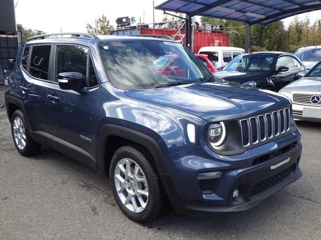 ジープ・レネゲード リミテッド 禁煙車 レザーシート シートヒーター パワーシート ステアリングヒーター LEDライト 純正ナビ バックカメラ バックセンサー LEDライト ACC スマートキー 安心ロング保証(8枚目)