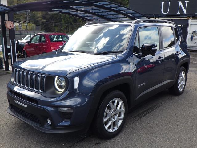 ジープ・レネゲード リミテッド 禁煙車 レザーシート シートヒーター パワーシート ステアリングヒーター LEDライト 純正ナビ バックカメラ バックセンサー LEDライト ACC スマートキー 安心ロング保証(9枚目)