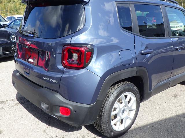 ジープ・レネゲード リミテッド 禁煙車 レザーシート シートヒーター パワーシート ステアリングヒーター LEDライト 純正ナビ バックカメラ バックセンサー LEDライト ACC スマートキー 安心ロング保証(15枚目)