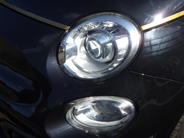 アバルト５９５ スコルピオーネオーロ　左ハンドル　ナビ地デジ　バックカメラ　ブルートゥース　ハーフレザー　パドルシフト　１７インチアルミ　キセノンライト　安心ロング保証（4枚目）