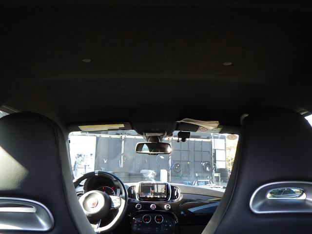 アバルト５９５ スコルピオーネオーロ　左ハンドル　ナビ地デジ　バックカメラ　ブルートゥース　ハーフレザー　パドルシフト　１７インチアルミ　キセノンライト　安心ロング保証（25枚目）