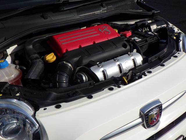 アバルト５９５ ベースグレード　禁煙車　アップルカープレイ　純正アルミホイール　キセノンライト　バックセンサー　パドルシフト　スポーツモード切替　ブルートゥース　ＵＳＢ　　安心ロング保証（7枚目）