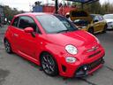 アバルト５９５ ベースグレード　禁煙車　車高調　キセノンライト　キーレス　純正アルミホイール　アップルカープレイ　パドルシフト　バックセンサー　安心ロング保証（6枚目）