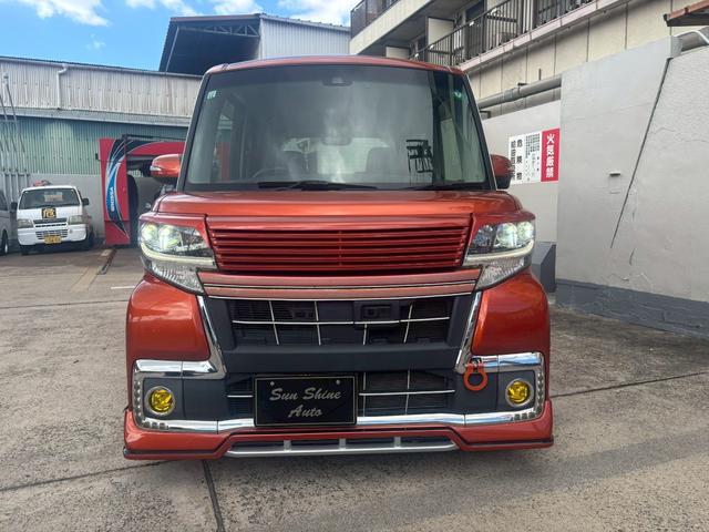 タント カスタムＲＳ　トップエディションＳＡＩＩ　純正８インチナビ　バックカメラ　エアロ　ダウンサス　１６インチアルミ　スモークテール　両側パワースライドドア（17枚目）