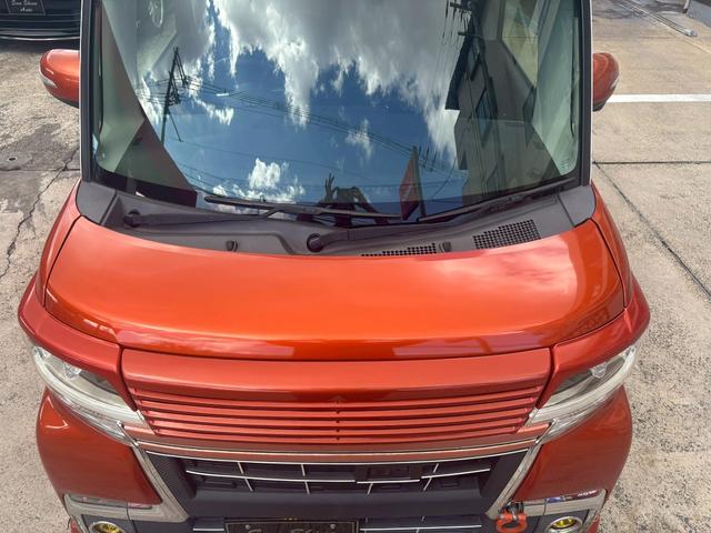 タント カスタムＲＳ　トップエディションＳＡＩＩ　純正８インチナビ　バックカメラ　エアロ　ダウンサス　１６インチアルミ　スモークテール　両側パワースライドドア（29枚目）