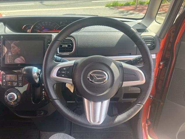 タント カスタムＲＳ　トップエディションＳＡＩＩ　純正８インチナビ　バックカメラ　エアロ　ダウンサス　１６インチアルミ　スモークテール　両側パワースライドドア（45枚目）