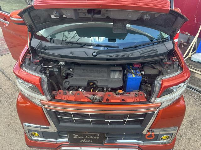 タント カスタムRS トップエディションSAII 純正8インチナビ バックカメラ エアロ ダウンサス 16インチアルミ スモークテール 両側パワースライドドア ハーフレザーシート(58枚目)