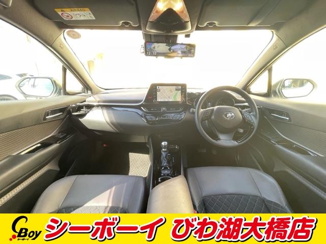 Ｃ－ＨＲ Ｇ　ＴＲＤフルエアロ　純正ディスプレイオーディオ　ナビ　バックカメラ　セーフティセンス　レーダークルーズ　ＢＳＭ　ブラックハーフレザーシート　デジタルインナーミラー　ＥＴＣ（6枚目）