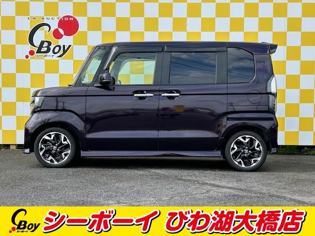 Ｎ－ＢＯＸカスタム Ｇ・Ｌターボホンダセンシング　ホンダセンシング　両側パワスラ　純正８インチフルセグＴＶ　バックカメラ　レーダークルーズ　　ビルトインＥＴＣ　純正前後ドラレコ　エンジンスターター　ＬＥＤヘッド　禁煙車（4枚目）