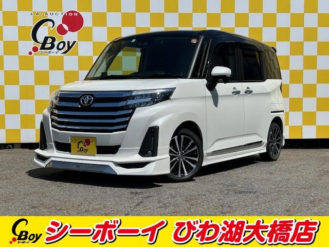 ルーミー カスタムＧ－Ｔ　純正９インチナビ　モデリスタフルエアロ　スマアシ　レーダークルーズ　ドラレコ　　ビルトインＥＴＣ　　両側パワスラ　ＬＥＤヘッドライト　純正ＡＷ　クリソナ　ワンオーナー　禁煙車（2枚目）