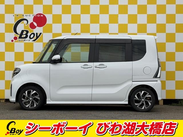 タント カスタムＸ　ワンオーナー　禁煙車　純正ナビ　フルセグ　バックカメラ　両側パワスラ　スマアシ　ハーフレザーシート　シートヒーター　Ｂｌｕｅｔｏｏｔｈ　ＥＴＣ　前後ドラレコ（4枚目）