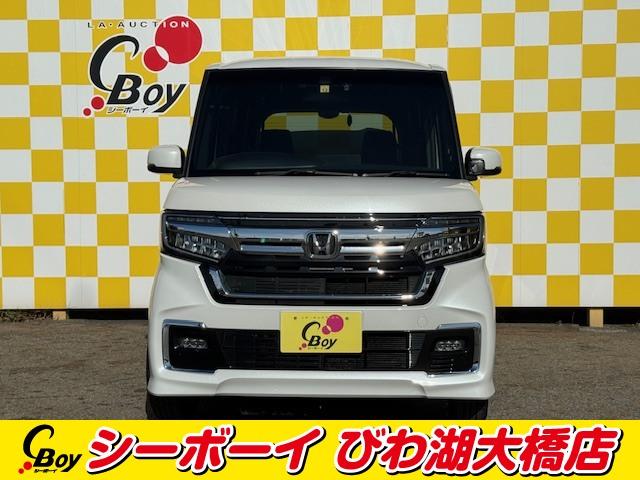 N-BOXカスタム L 禁煙車 ワンオーナー ホンダセンシング フルセグナビ バックカメラ レーダークルーズ 両側パワースライドドア ETC LEDヘッド 純正前後ドラレコ(3枚目)