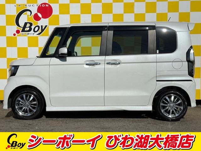 N-BOXカスタム L 禁煙車 ワンオーナー ホンダセンシング フルセグナビ バックカメラ レーダークルーズ 両側パワースライドドア ETC LEDヘッド 純正前後ドラレコ(4枚目)