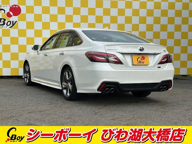 クラウンハイブリッド ＲＳアドバンス　ワンオーナー　メーカーナビ　セーフティセンス　レーダークルーズ　３眼ＬＥＤ　ＨＵＤ　ＢＳＭブラックレザーシート　フルセグＴＶ　ビルトＥＴＣ　ドラレコ　禁煙（5枚目）