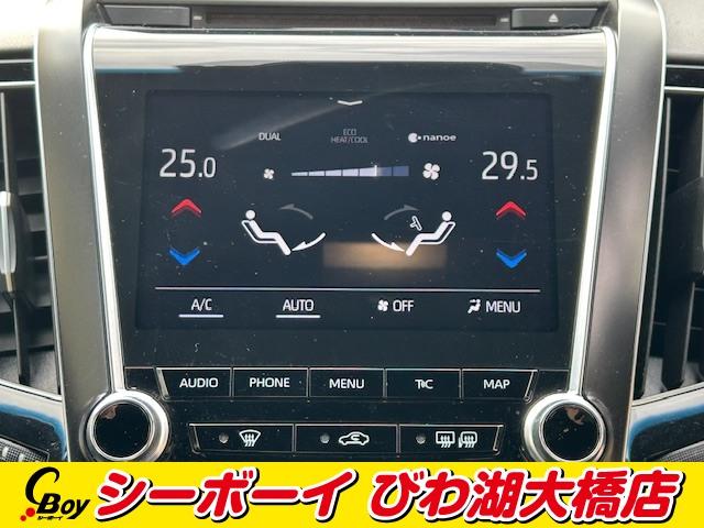 クラウンハイブリッド ＲＳアドバンス　ワンオーナー　メーカーナビ　セーフティセンス　レーダークルーズ　３眼ＬＥＤ　ＨＵＤ　ＢＳＭブラックレザーシート　フルセグＴＶ　ビルトＥＴＣ　ドラレコ　禁煙（13枚目）