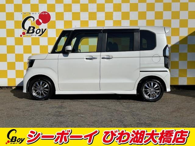 Ｎ－ＢＯＸカスタム Ｌ　禁煙車　ワンオーナー　ホンダセンシング　純正フルセグナビ　バックカメラ　レーダークルーズ　両側パワースライドドア　純正前後ドラレコ　ＬＥＤヘッド　シートヒーター（4枚目）