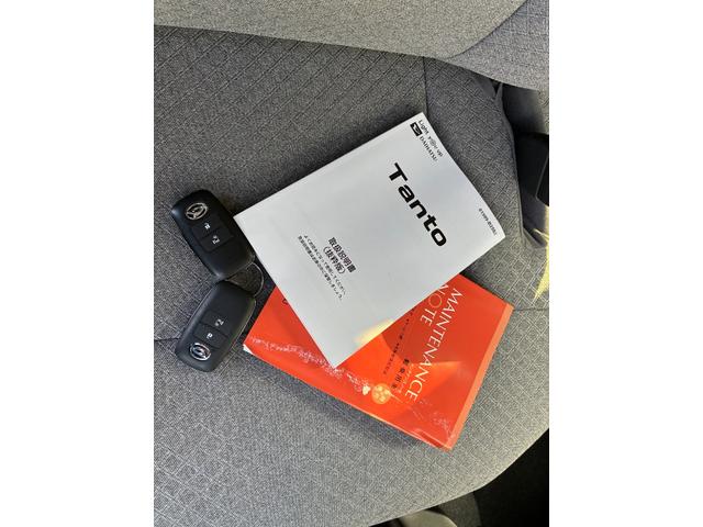 タント X オートエアコン フロントシートヒーター プッシュボタンスタート アイドリングストップ 左パワースライドドア 電動パーキングブレーキ LEDヘッドランプ オーディオ穴 バックカメラ対応(43枚目)