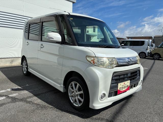 タント カスタムＸ　電動格納式ミラー　オートエアコン　アルミホイール　キーフリーシステム　助手席側パワースライドドア（21枚目）