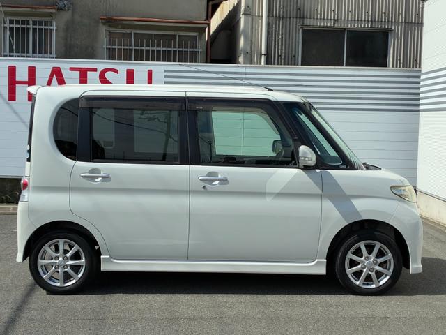 タント カスタムＸ　電動格納式ミラー　オートエアコン　アルミホイール　キーフリーシステム　助手席側パワースライドドア（25枚目）