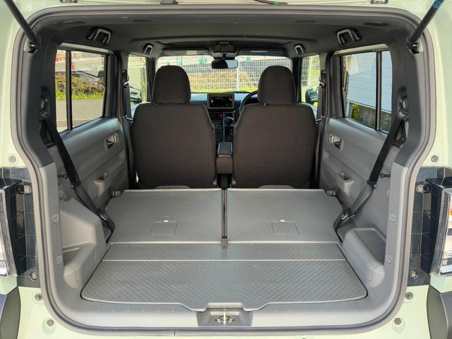 タフト Ｇ　ダーククロムベンチャー　電動パーキング　ＬＥＤヘッドランプ　アイドリングストップ　プッシュボタンスタート　前席シートヒーター　コーナーセンサー　電動格納式ミラー　オートエアコン　キーフリーシステム　オーディオ穴（20枚目）