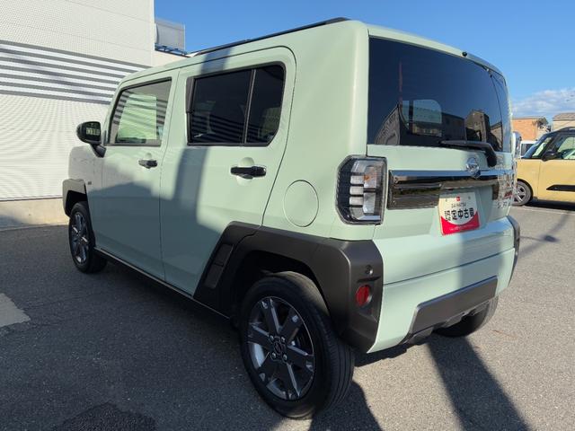 タフト Ｇ　ダーククロムベンチャー　電動パーキング　ＬＥＤヘッドランプ　アイドリングストップ　プッシュボタンスタート　前席シートヒーター　コーナーセンサー　電動格納式ミラー　オートエアコン　キーフリーシステム　オーディオ穴（29枚目）