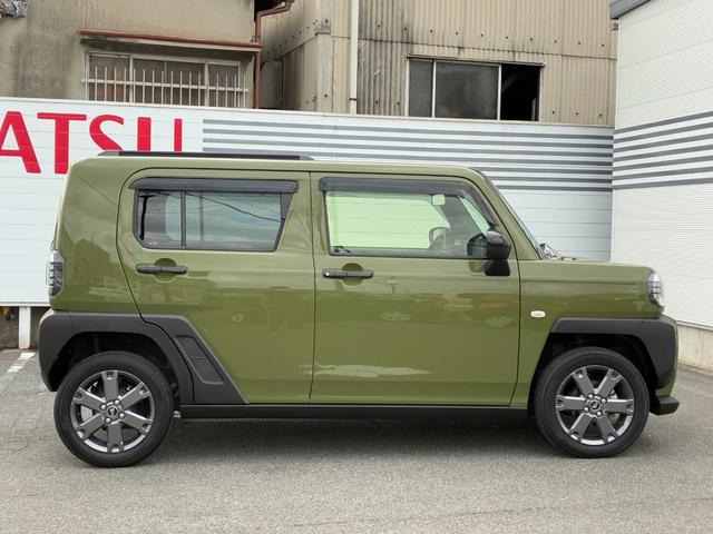 タフト Ｇターボ　ダーククロムベンチャー　ナビゲーション　ドライブレコーダー　ＥＴＣ　バックカメラ　ＬＥＤヘッドランプ　電動パーキング　電動格納式ミラー　オートエアコン　前席シートヒーター（33枚目）