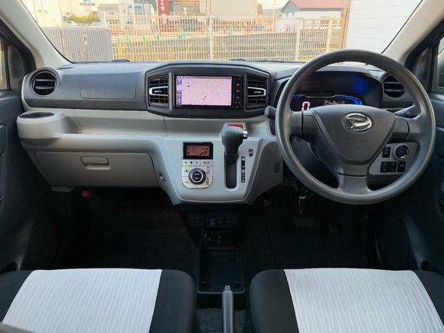 ミライース Ｇ　リミテッドＳＡＩＩＩ　ナビゲーション　ドライブレコーダー　バックカメラ　プッシュボタンスタート　アイドリングストップ　前席シートヒーター　オートエアコン　電動格納式ミラー　コーナーセンサー　キーフリーシステム（8枚目）