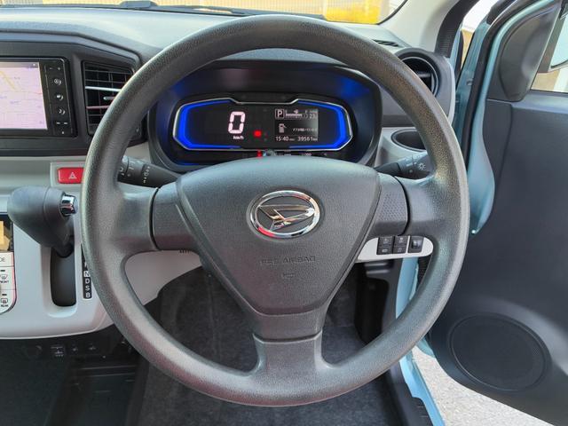 ミライース Ｇ　リミテッドＳＡＩＩＩ　ナビゲーション　ドライブレコーダー　バックカメラ　プッシュボタンスタート　アイドリングストップ　前席シートヒーター　オートエアコン　電動格納式ミラー　コーナーセンサー　キーフリーシステム（12枚目）