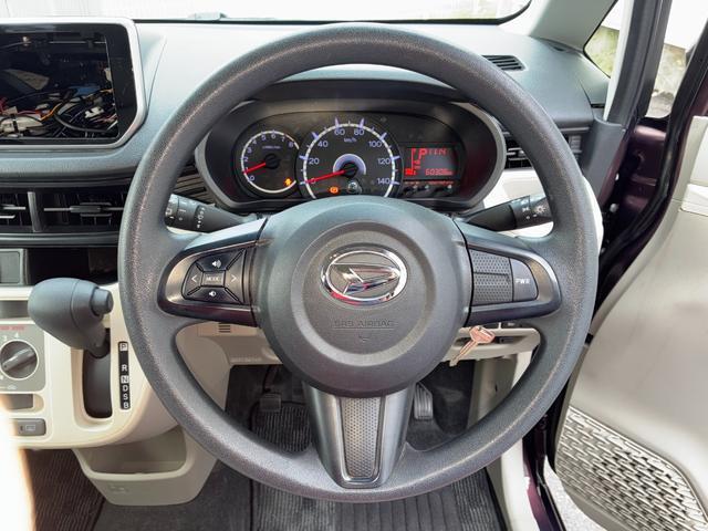 ムーヴ L SAIII オーディオ穴 アイドリングストップ 電動格納式ミラー 運転席シートヒーター マニュアルエアコン キーレスエントリー(11枚目)