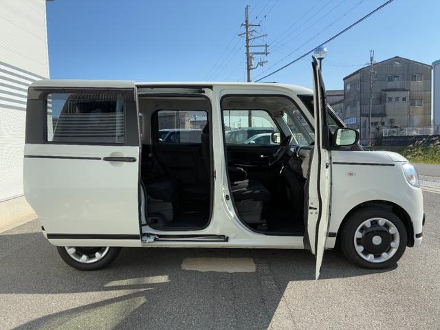 ムーヴキャンバス ＧブラックアクセントＶＳ　ＳＡＩＩＩ　ナビゲーション　パノラマモニター　ＬＥＤヘッドランプ　オートハイビーム　運転席シートヒーター　両側パワースライドドア　　プッシュボタンスタート　電動格納式ミラー　キーフリーシステム（34枚目）