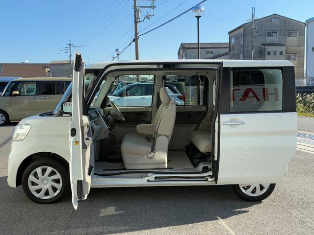 タント Ｘ　ＳＡ　ナビゲーション　バックカメラ　ＥＴＣ　電動格納式ミラー　助手席側パワースライドドア　アイドリングストップ　プッシュボタンスタート　　オートエアコン　チルトステアリング　シートリフター（38枚目）