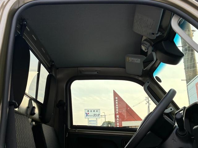 ハイゼットトラック EXT CDチューナー プッシュボタンスタート アイドリングストップ 電動格納式ミラー コーナーセンサー 荷台灯 キーフリーシステム(17枚目)