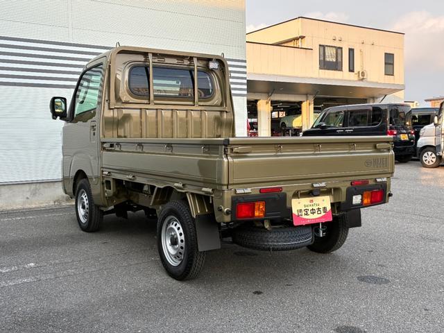 ハイゼットトラック EXT CDチューナー プッシュボタンスタート アイドリングストップ 電動格納式ミラー コーナーセンサー 荷台灯 キーフリーシステム(24枚目)