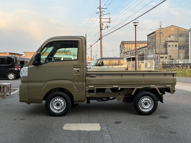 ハイゼットトラック EXT CDチューナー プッシュボタンスタート アイドリングストップ 電動格納式ミラー コーナーセンサー 荷台灯 キーフリーシステム(33枚目)