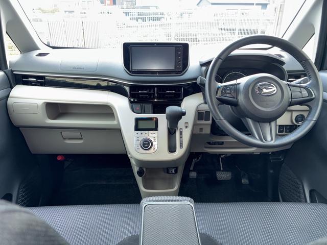 ムーヴ XリミテッドII SAIII ナビゲーション ドライブレコーダー ETC バックカメラ 運転席シートヒーター プッシュボタンスタート アイドリングストップ LEDヘッドランプ オートエアコン 電動格納式ミラー キーフリーシステム(12枚目)