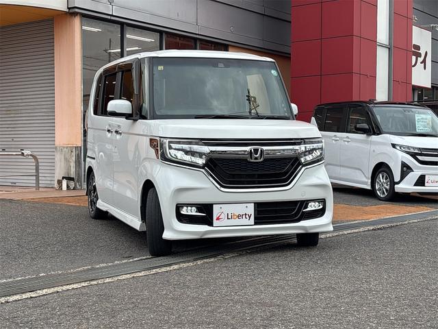 N-BOXカスタム G・Lターボホンダセンシング ETC バックカメラ 両側電動スライドドア ナビ TV オートクルーズコントロール レーンアシスト 衝突被害軽減システム オートライト スマートキー アイドリングストップ 電動格納ミラー(16枚目)