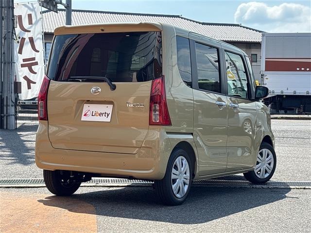 タント Ｘ　届出済未使用車　禁煙車　衝突軽減Ｂ　ＬＥＤヘッドライト　スマートキー　プッシュスタート　アイドリングストップ　左パワースライドドア　ステアリングスイッチ　前席シートヒーター　電子パーキング（18枚目）
