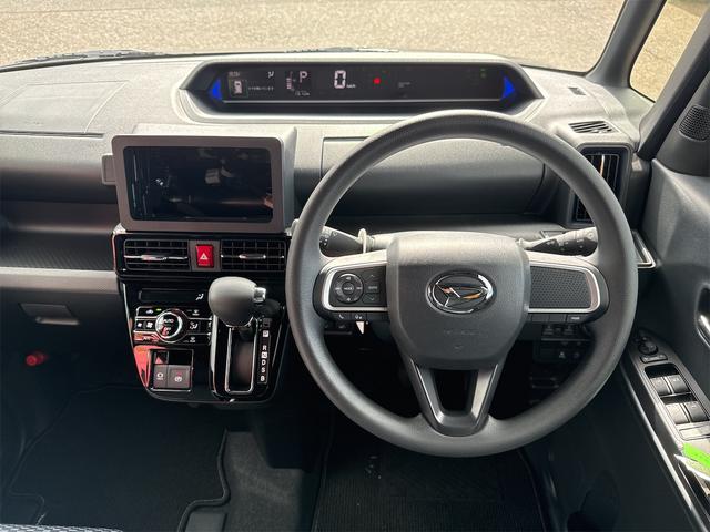 タント カスタムX バックカメラ 両側電動スライドドア クリアランスソナー 衝突被害軽減システム オートライト スマートキー アイドリングストップ 電動格納ミラー シートヒーター ベンチシート CVT ESC(5枚目)